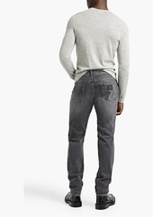 Dolce & Gabbana - Slim-fit distressed denim jeans - Gray - IT 54