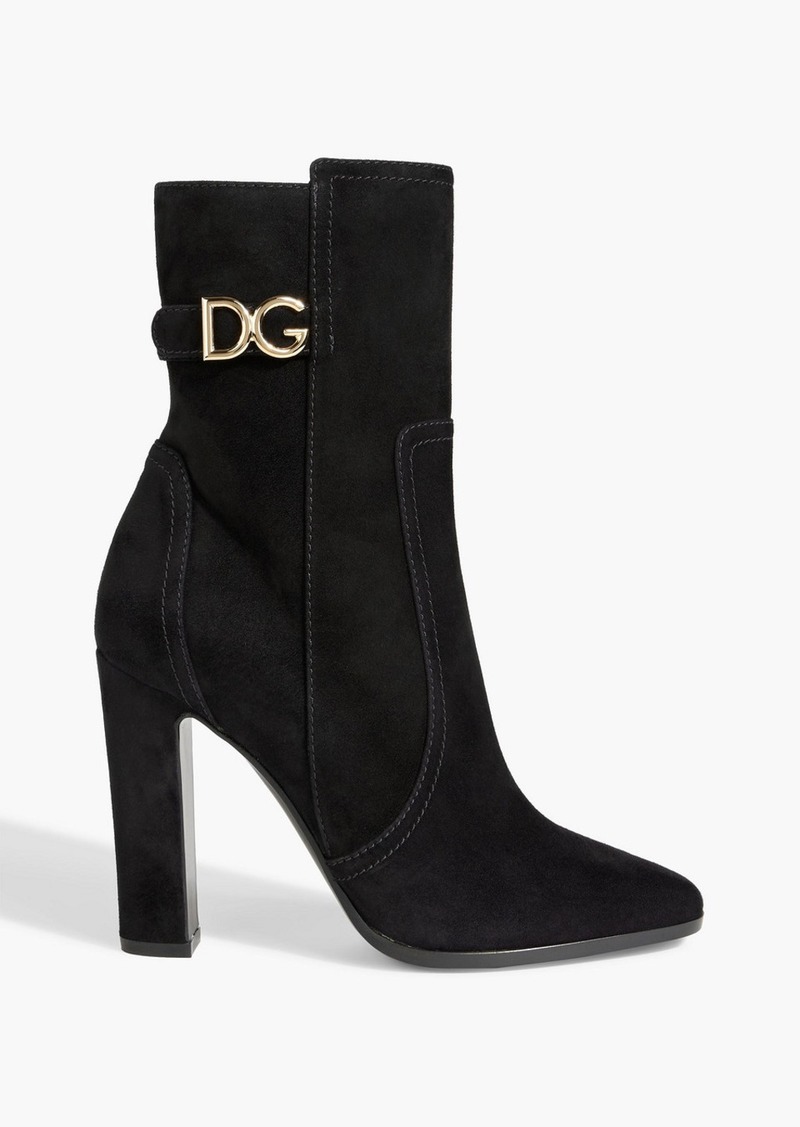 Dolce & Gabbana - Suede ankle boots - Black - EU 40