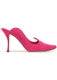 Dolce & Gabbana - Suede mules - Pink - EU 36