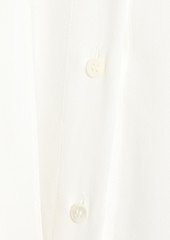 Dolce & Gabbana - Tie-neck crepe de chine blouse - White - IT 50