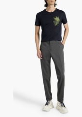 Dolce & Gabbana - Wool-blend twill pants - Gray - IT 54