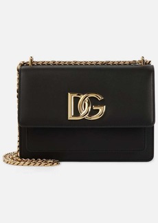 Dolce & Gabbana 3.5 Small leather crossbody bag