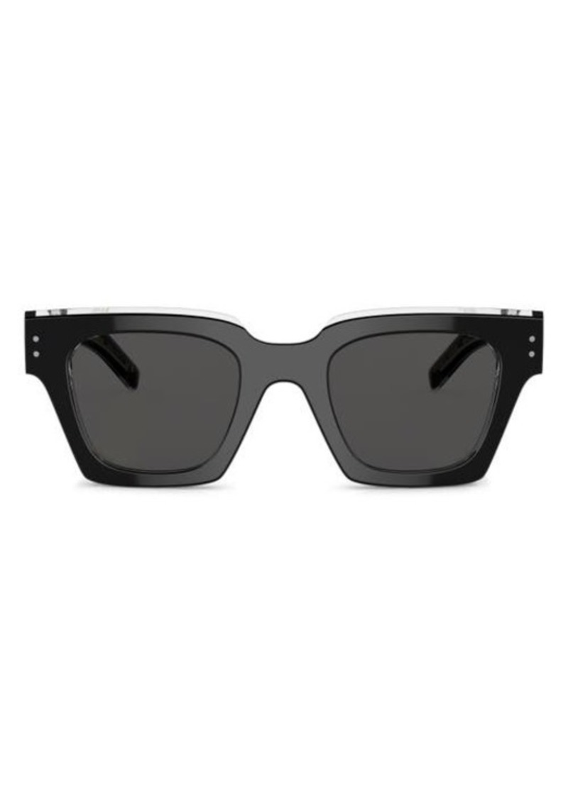 Dolce & Gabbana 48mm Square Sunglasses
