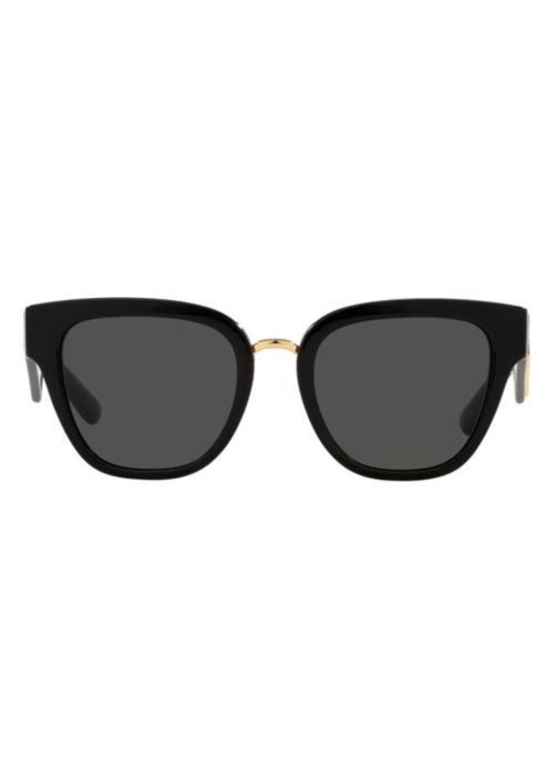 Dolce & Gabbana 51mm Butterfly Sunglasses