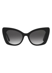 Dolce & Gabbana 53mm Gradient Butterfly Sunglasses