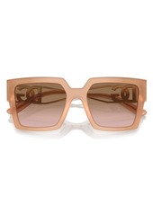 Dolce & Gabbana 53mm Gradient Square Sunglasses