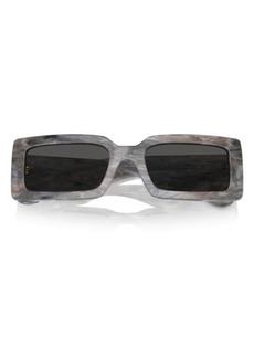 Dolce & Gabbana 53mm Rectangular Sunglasses