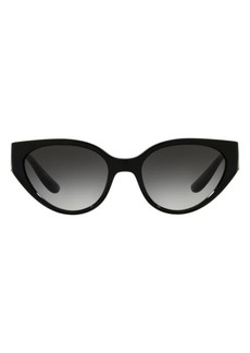 Dolce & Gabbana 54mm Gradient Cat Eye Sunglasses