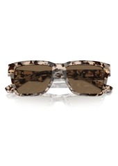 Dolce & Gabbana 55mm Pilot Sunglasses
