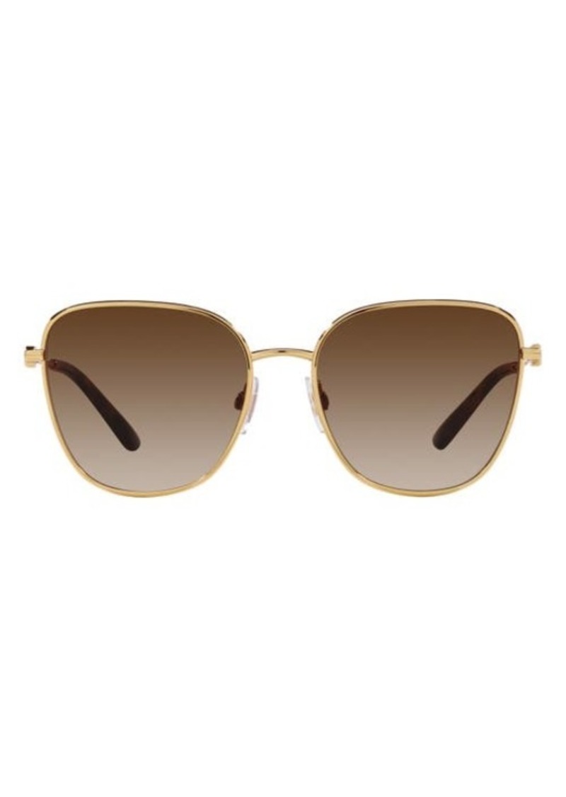 Dolce & Gabbana 56mm Gradient Butterfly Sunglasses