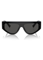 Dolce & Gabbana 57mm Rectangular Sunglasses