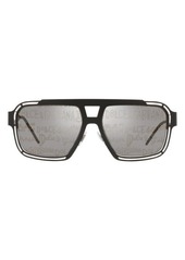 Dolce & Gabbana 57mm Square Sunglasses