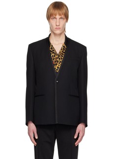 Dolce & Gabbana Black Button Blazer