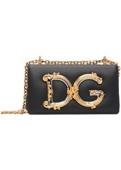 Dolce & Gabbana Black DG Girls Phone Bag