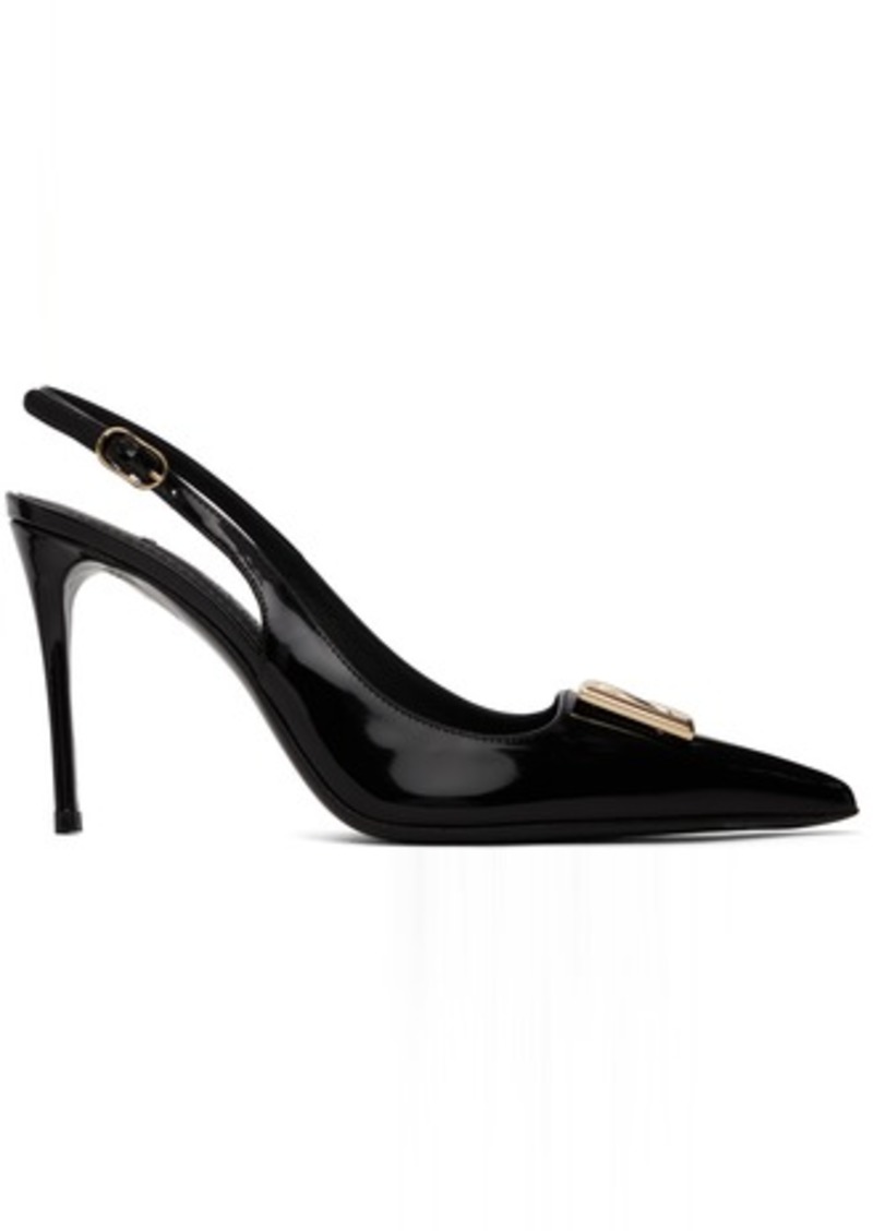 Dolce & Gabbana Black Hardware Heels
