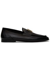 Dolce & Gabbana Black Pantofola Loafers