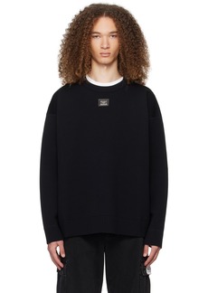 Dolce & Gabbana Black Sicily Sweater
