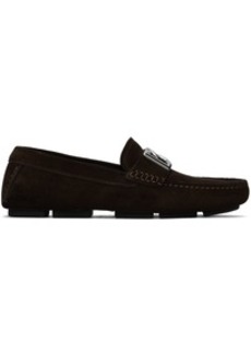 Dolce & Gabbana Brown Classic Driver Loafers