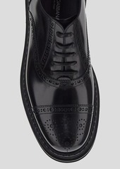 Dolce & Gabbana Brushed Calfskin Oxfords