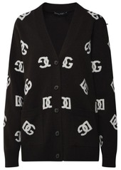 DOLCE & GABBANA CARDIGAN LOGOS.