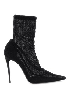 Dolce & gabbana cordonetto lace ankle boots