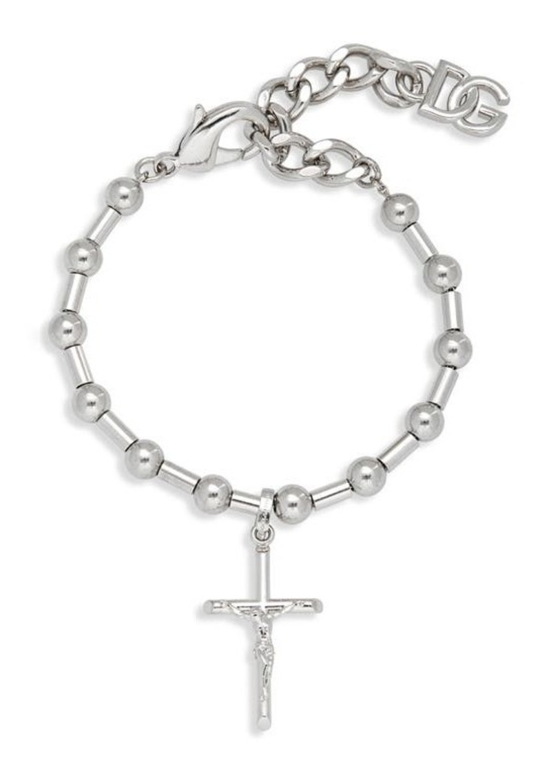 Dolce & Gabbana Cross Bead Bracelet
