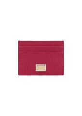 DOLCE & GABBANA CRUISE Leather credit card case