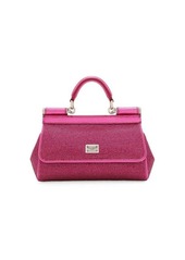 DOLCE & GABBANA CRUISE Sicily strass-embellished small handbag