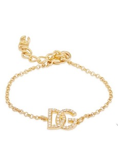 Dolce & Gabbana DG Crystal Charm Bracelet