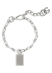 Dolce & Gabbana DG Plaque Chain Bracelet