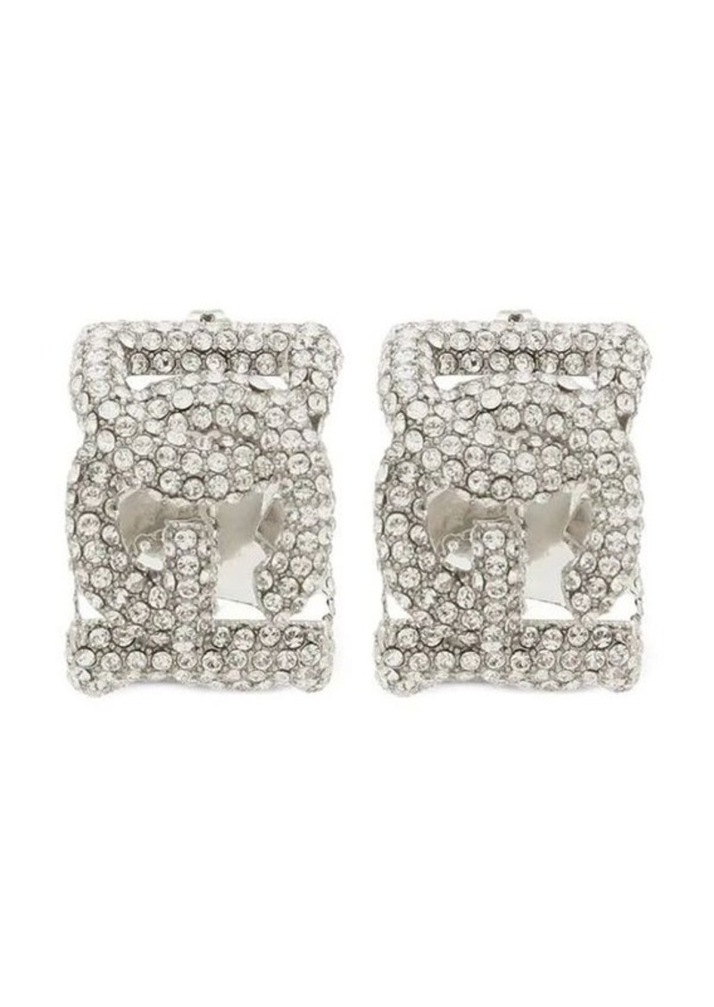 DOLCE & GABBANA EARRINGS WITH CRYSTALS