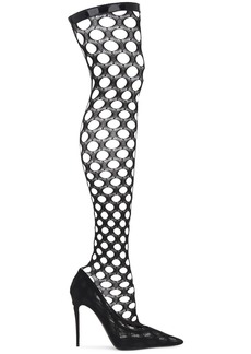 Dolce & Gabbana Fishnet Boot