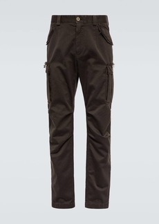 Dolce & Gabbana Garment-dyed cotton cargo pants