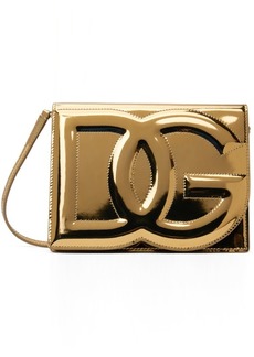 Dolce & Gabbana Gold 'DG' Logo Crossbody Bag