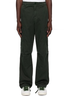 Dolce & Gabbana Green Garment-Dyed Cargo Pants