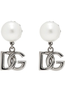 Dolce & Gabbana Gunmetal Clip-On Earrings