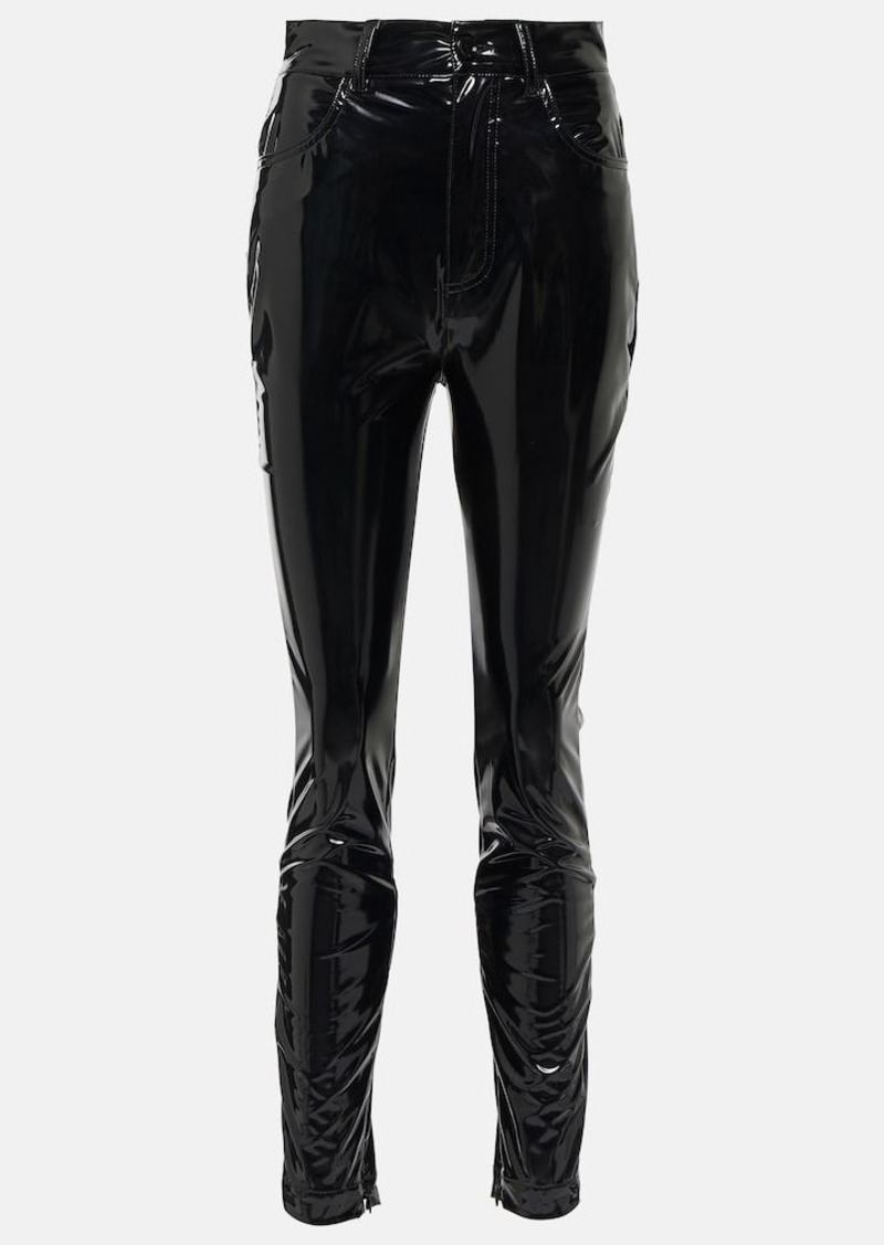 Dolce & Gabbana High-rise jersey slim pants