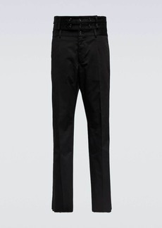 Dolce & Gabbana High-rise straight pants