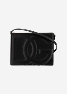 DOLCE & GABBANA LEATHER BAG WITH LOGO
