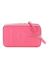 Dolce & gabbana leather camera bag with logo