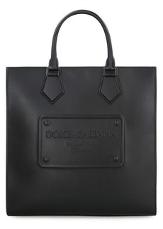 DOLCE & GABBANA LEATHER TOTE