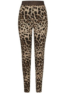 DOLCE & GABBANA Leopard print trousers