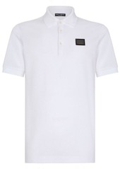 DOLCE & GABBANA Logo cotton polo shirt