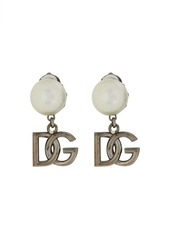 DOLCE & GABBANA LOGO EARRINGS