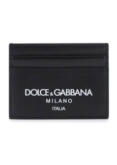Dolce & gabbana logo leather cardholder