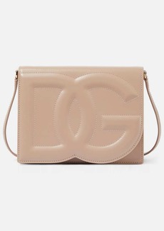 Dolce & Gabbana Logo leather crossbody bag