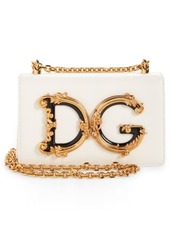 Dolce & Gabbana Logo Leather Crossbody Bag