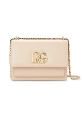 Dolce & Gabbana Logo Leather Shoulder Bag