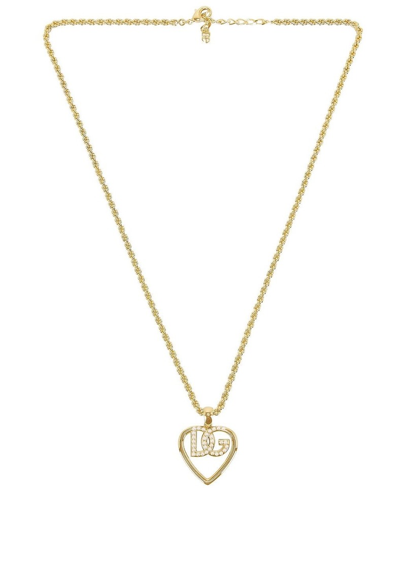 Dolce & Gabbana Logo Necklace