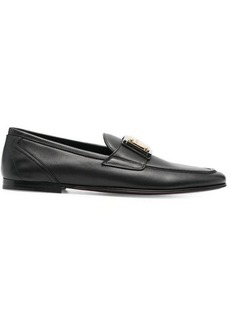 DOLCE & GABBANA Logo-plaque loafers